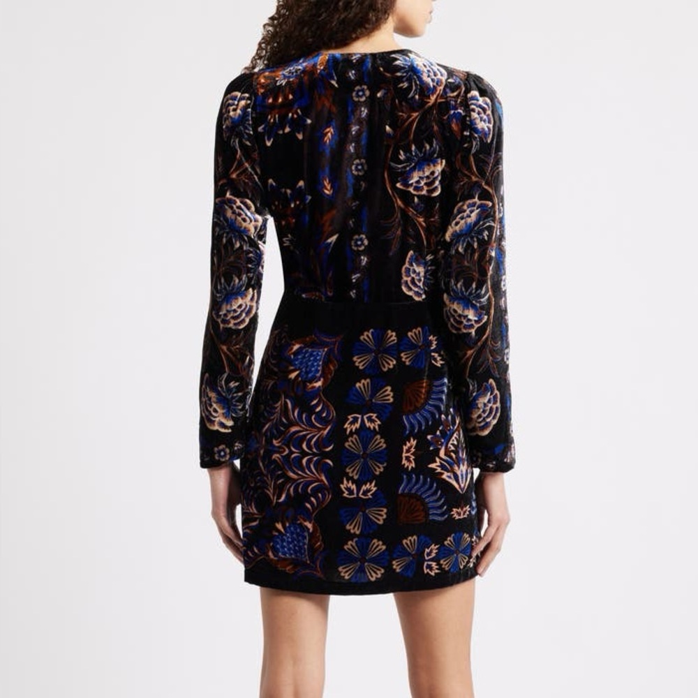 Farm Rio Arabesque Wrap Mini Dress - Picture 2 of 3